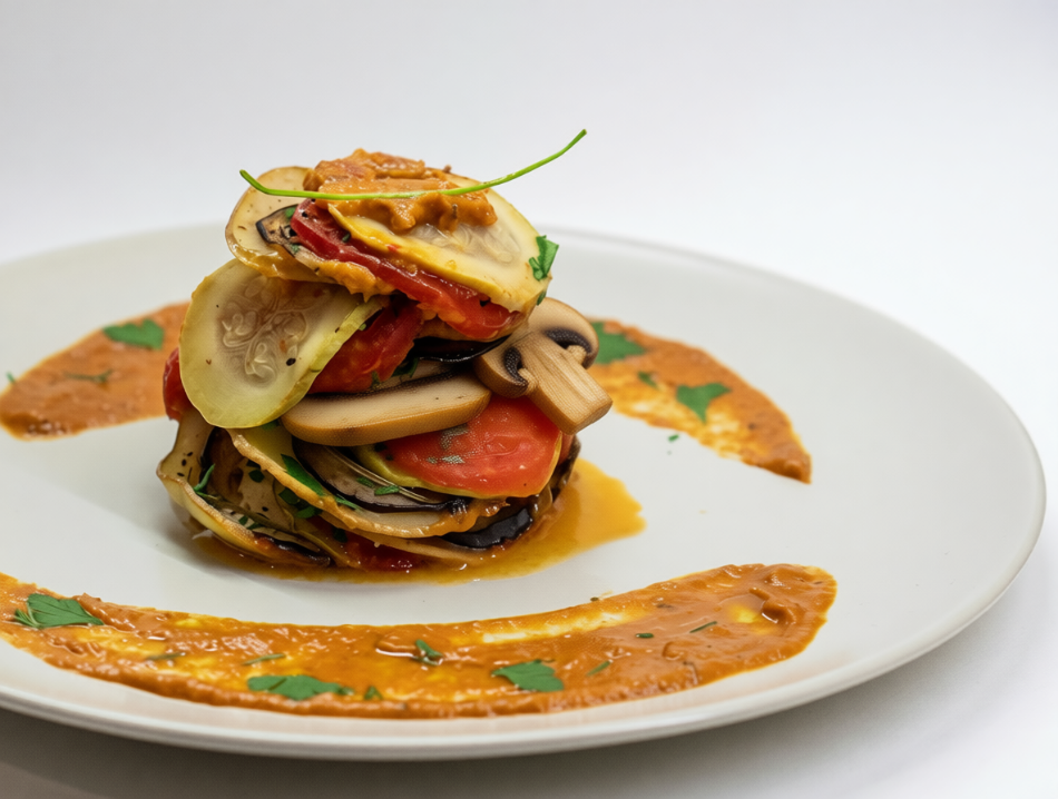Ratatouille con funghi
